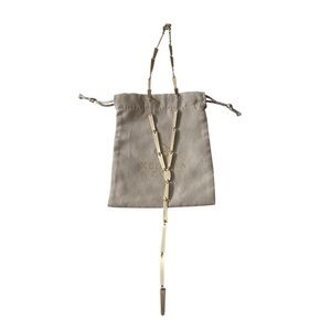 Kendra Scott Gold Y Drop Gail Lariat Necklace Unique Classy Modern